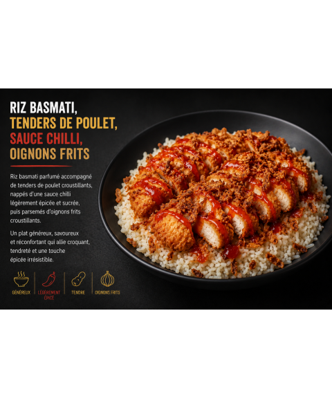 Riz Crousty Chilli